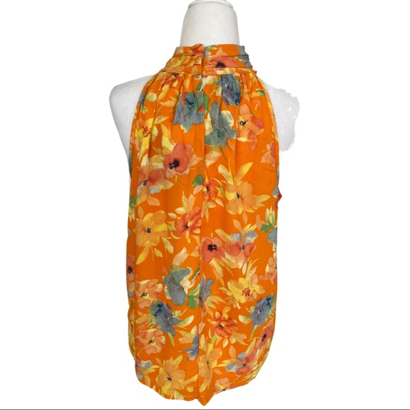Cynthia Rowley Floral Halter Top: Size: Small - Picture 4 of 5